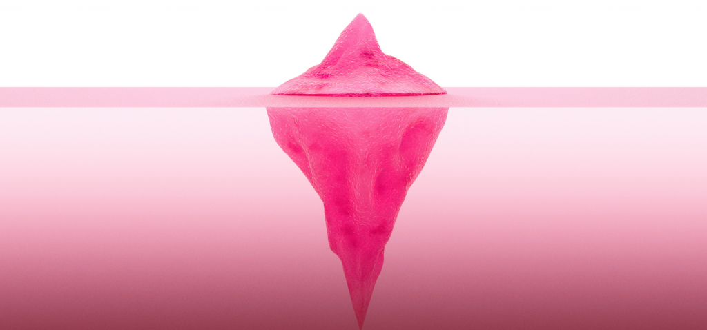 iceberg pink